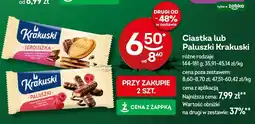 Żabka Ciastka lub Paluszki Krakuski różne rodzaje 144-181g oferta