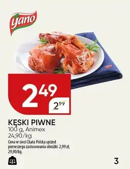 Chata Polska Kęski piwne 100 g Animex oferta