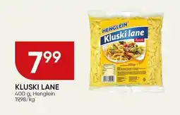 Chata Polska Kluski lane Henglein 400 g oferta