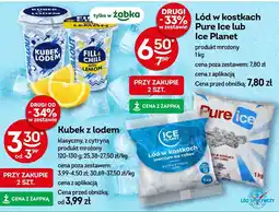 Żabka Kubek z lodem klasyczny, z cytryną Żabka oferta