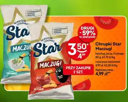 Żabka Chrupki Star Maczugi ketchup 80g oferta