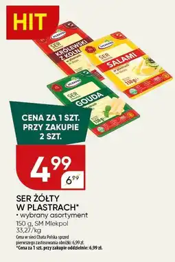 Chata Polska Ser żółty w plastrach SM Mlekpol oferta