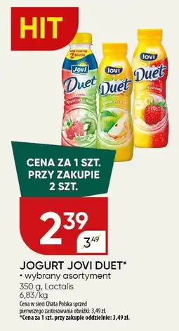 Chata Polska Jogurt Jovi Duet Lactalis oferta