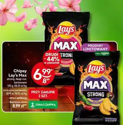 Żabka Chipsy Lay's Max strong 120g oferta