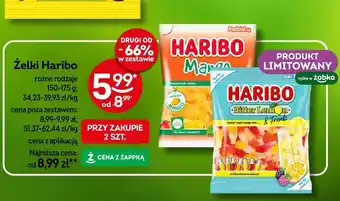 Żabka Żelki Haribo różne rodzaje 150-175g oferta