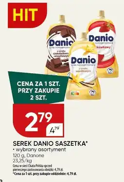 Chata Polska Serek Danio saszetka Danone oferta