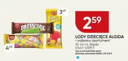 Chata Polska Lody dziecięce Algida oferta
