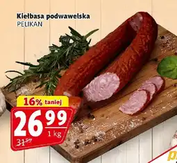 Prim Market Kiełbasa podwawelska Pelikan 1kg oferta