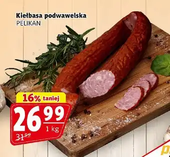 Prim Market Kiełbasa podwawelska Pelikan 1kg oferta