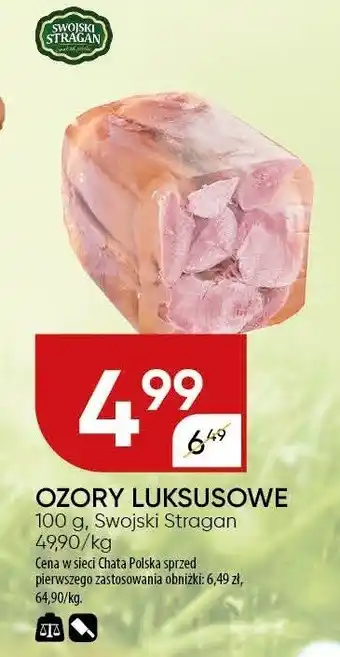 Chata Polska Ozory luksusowe 100 g Swojski Stragan oferta
