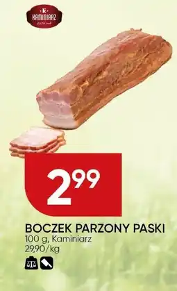 Chata Polska Boczek parzony paski 100 g Kaminiarz oferta