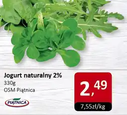 Market Point Jogurt naturalny 2% 330g OSM Piątnica oferta