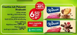 Żabka Ciastka lub paluszki Krakuski różne rodzaje 144-181g oferta
