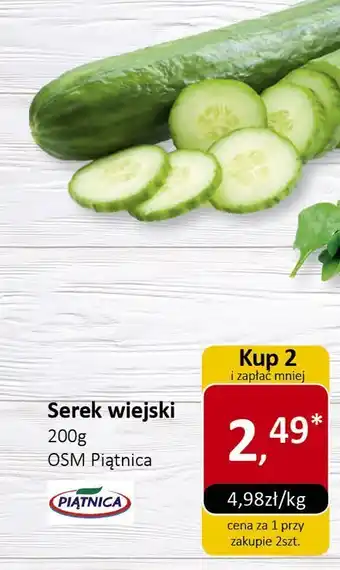 Market Point Serek wiejski 200g OSM Piątnica oferta