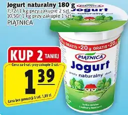 Prim Market Jogurt naturalny 180 g Piątnica oferta