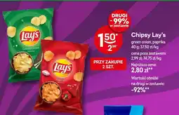 Żabka Chipsy Lay's paprika oferta