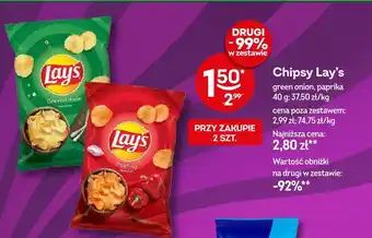 Żabka Chipsy Lay's paprika oferta