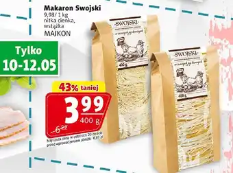 Prim Market Makaron Swojski nitka cienka 400g Majkon oferta
