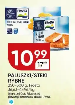 Chata Polska Paluszki/stejki rybne Frosta oferta