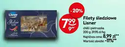 Żabka Filety śledziowe Lisner chilli i pietruszka 200g oferta