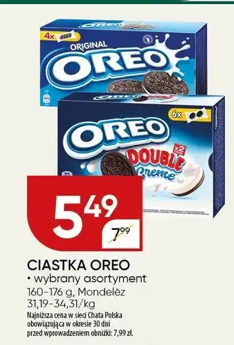 Chata Polska Ciastka Oreo Mondelez oferta