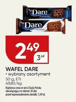 Chata Polska Wafel Dare 50g ETI oferta