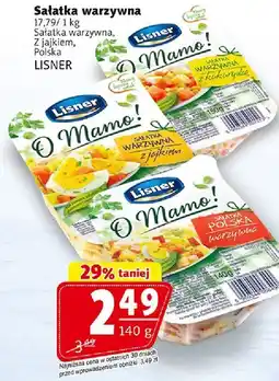Prim Market Sałatka warzywna 140g LISNER oferta