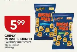Chata Polska Chipsy Monster Munch 100g Lorenz oferta