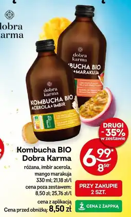 Żabka Kombucha BIO Dobra Karma różna 330ml oferta