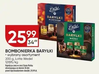 Chata Polska Bombonierka Baryłki 200g Lotte Wedel oferta