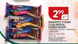 Chata Polska Biszkopty Pyszne z galaretką Dobra Nasza! 135g Chata Polska oferta