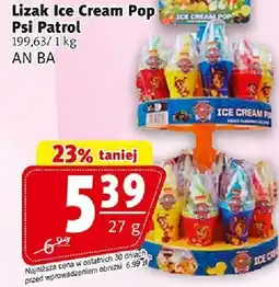 Prim Market Lizak Ice Cream Pop Psi Patrol 27g AN BA oferta