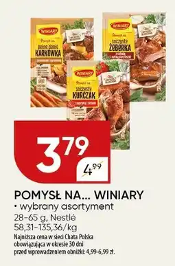 Chata Polska Pomysł na... Winiary 28-65g Nestle oferta