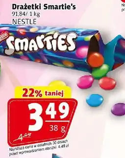 Prim Market Drażetki Smartie's 38g NESTLE oferta