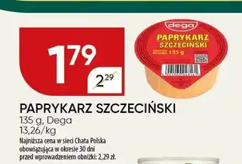 Chata Polska Paprykarz szczeciński 135g Dega oferta