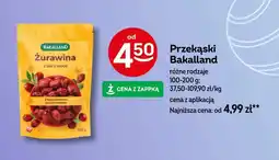 Żabka Przekąski Bakalland żurawina oferta
