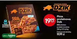 Żabka Pizza proteinowa Dzik BBQ chicken oferta
