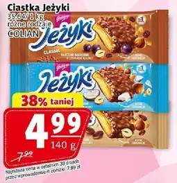 Prim Market Ciastka Jeżyki 140g GOLIAN oferta