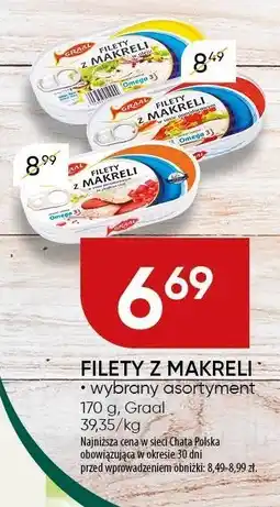 Chata Polska Filety z makreli 170g Graal oferta