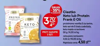 Żabka Ciastko Protein Frank & Oli oferta
