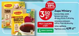 Żabka Zupa Winiary barszcz czerwony 49-66g oferta