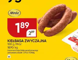 Chata Polska Kiełbasa zwyczajna 100g Mróz oferta