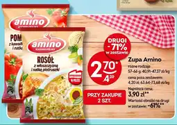 Żabka Zupa Amino rosół z włoszczyzną 57-66g oferta