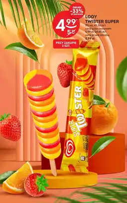 Żabka Lody Twister Super 110ml Żabka oferta