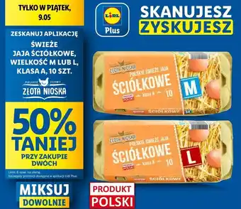 Lidl Jaja ściółkowe kl. m Złota Nioska oferta