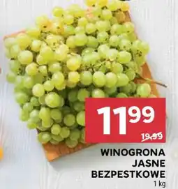 Stokrotka Market Winogrona jasne bezpestkowe oferta