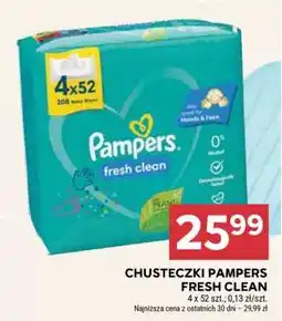 Stokrotka Market Chusteczki Pampers Fresh Clean oferta