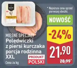 ALDI Polędwiczki z piersi kurczaka porcja rodzinna XXL oferta