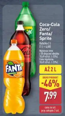 ALDI Coca Cola Zero/ Fanta/Sprite oferta