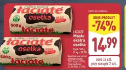 ALDI ŁACIATE Masło ekstra osetka oferta